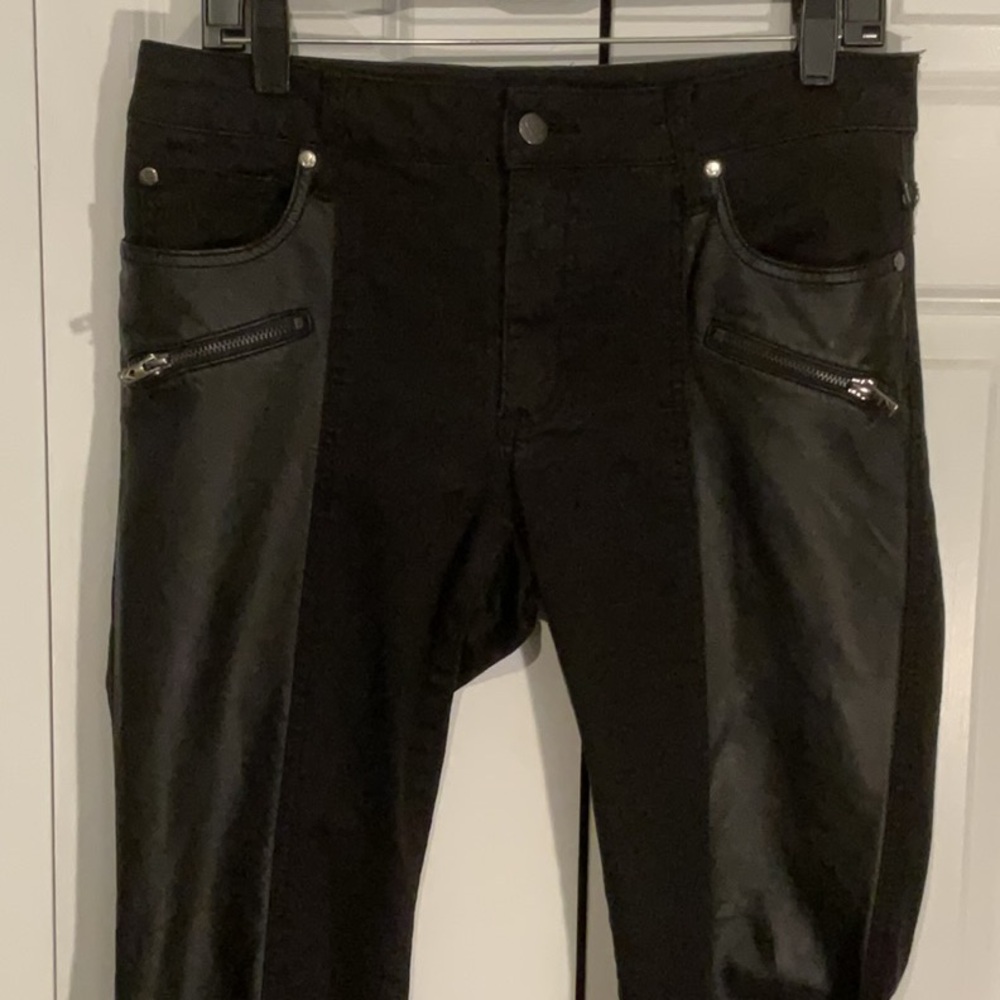 Tripp NYC Joan Jett Black Straight Leg Pants